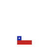 Fier drapeau chilien du Chili