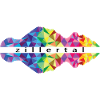 Zillertal colored black font reflected