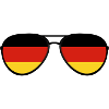 Germany Germany Sunglasses Germania Flag