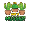 No hugging cactus