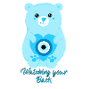 Evil Eye Protective Bear