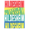 Hildesheim Germany City Font Skyline