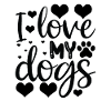 J’aime mes chiens