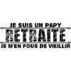 je suis un papy retraité