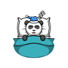 Official sleepshirt Panda
