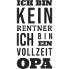 Rentner Vollzeit Opa
