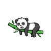 Official sleepshirt Panda