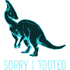 Dinosaur Parasaurolophus Dino Gift