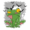 Halloween Zombie Animals Halloween Frog