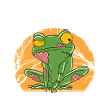 Halloween Zombie Animals Halloween Frog