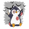 Halloween Zombie Animals Halloween Penguin