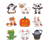 Halloween Zombie Animals Halloween Animals