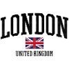 London Distressed Union Flag Graphic