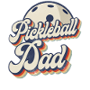 Pickleball Papa Père Rétro