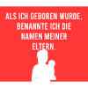 Als ich geboren wurde