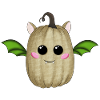 Halloween pumpkin brown