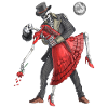 Goth Skeletons Dancing