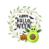 Happy Halloween Avocado