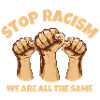 stop racism, stop racism, anti-racist