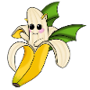 Bananen Fledermaus