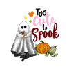Too cute to spook ghost