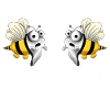 Boo bees white