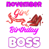 November Birthday Funny Gift