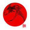 Carp Koi Red