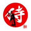 Samurai Kanji Red