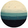 Minimalistischer Planet