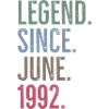 Legend Since June 1992