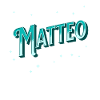 Matteo name personalized