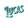 Lucas' name personalized