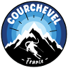 Skiing In Courchevel France Blue