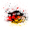 Football abstract Germany