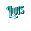 Luis name personalized