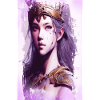 Valkyrie Amazon Warrior Fine Art Affiche