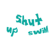 Swimmers Swimming 50 meters track Breaststroke