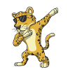Leoparden-Sonnenbrille