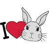 I love bunnys Logo