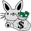 Rich Money Bag Easter Banknotes