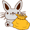 Easter big egg sack