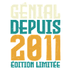 Génial depuis 2011