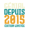Génial depuis 2015