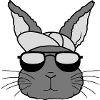 Capy Sunglasses Rabbit Cool