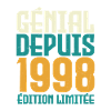 Génial depuis 1998