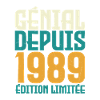 Génial depuis 1989