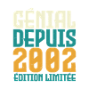 Génial depuis 2002
