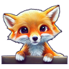Cute fox