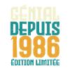 Génial depuis 1986
